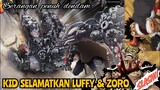 [BREAKDOWN] ANIME ONE PIECE EPISODE 986 - LUFFY & ZORO TERDESAK | KID VS APOO !!! | ANIME OP 986