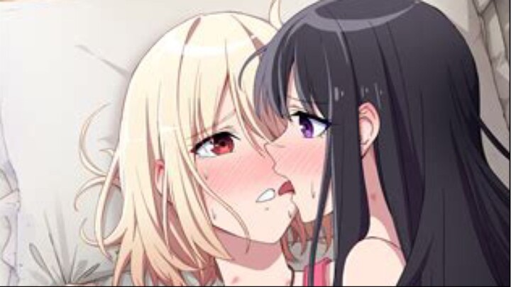 Anime yuri scenes🔞🥵