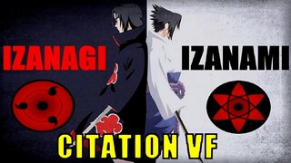 Discussion entre ITACHI et SASUKE - Izanami & Izanagi - Citation Naruto Shippuden VF