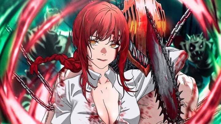 Anime Chainsaw man Denji ini mengikat musuh nya di rel kereta untuk eksekusi🔥😱( Lycris x AMV)#
