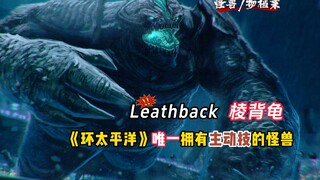 【怪兽档案】Leathback-棱背龟，主动技能EMP，电子机甲的终结者