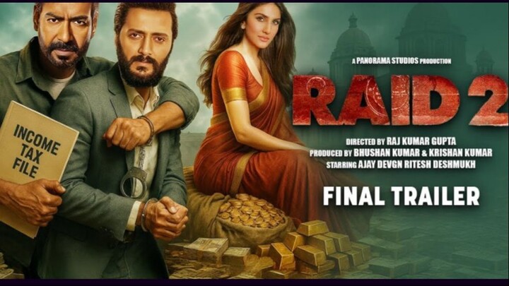Raid 2 Full Movie 2025 | Ajay Devgn | Riteish Deshmukh | Vaani Kapoor