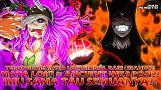 MATA LOKI TERNYATA...?! IMU SAMA TAU SEMUA? IA ADALAH SENJATA KUNO YANG DITAKUTINYA!
