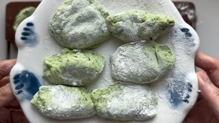 这确实是青团