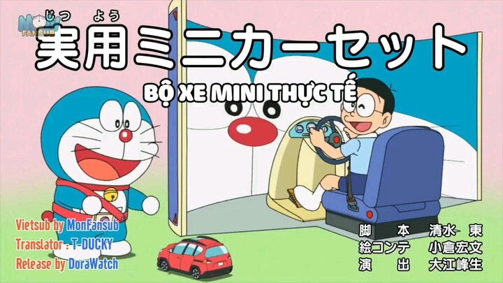 Doraemon : Thủy cung sứa của Nobita - Bộ xe mini thực tế