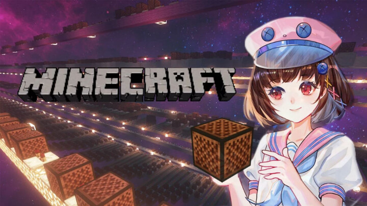 [Music]Playing <Tian Wen Guan De Mao> in MineCraft