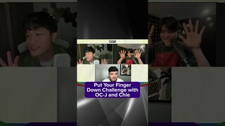 Put Your Finger Down Challenge with OC-J and Chie | Kapamilya Shorts
