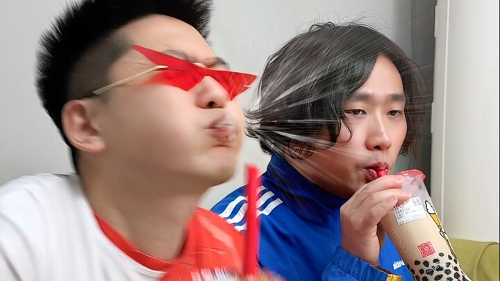 The guy next door said he wanted to drink O Jinjin