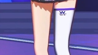 QQ bouncy little skirt straight shot 🤤