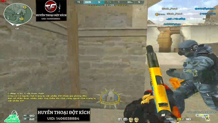 Khi team mình quá mạnh so với địch, việc nhẹ lương cao là đi sau hưởng thụ #CrossFire