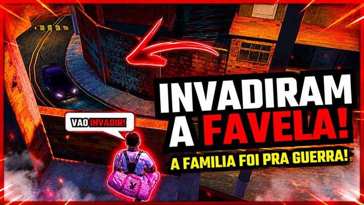 🚨 TENTARAM INVADIR NOSSA FAVELA... E A FAMÍLIA REAGIU! 🔥😱 - GTA RP - Parte #08