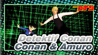 [Detektif Conan / MMD] Conan & Amuro - LUVORATRRRRRY!