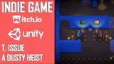 REACTING TO 'T-ISSUE A DUSTY HEIST' | INDIE GAME MADE IN UNITY