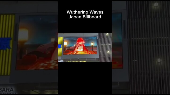 Iklan Jinhsi & Changli di Japan #wutheringwaves