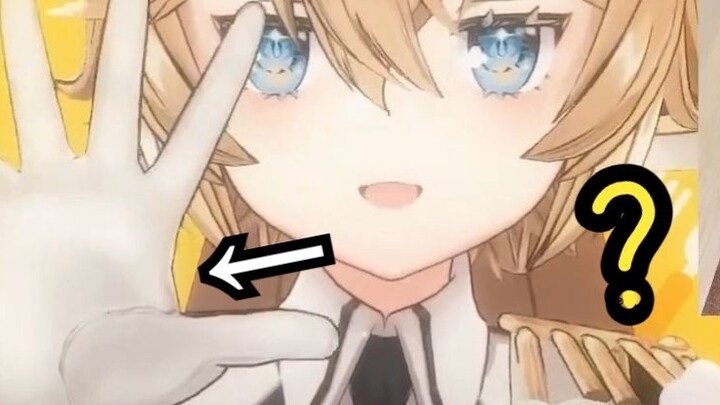 The reason why the commander always wears gloves