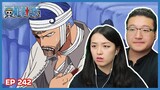 CP9 CONFRONT ICEBERG... SHIP BLUEPRINTS?! | One Piece Episode 242 Couples Reaction & Discussion