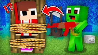 Why Baby MIKEY.EXE Want to KILL Baby JJ in Minecraft challenge (Maizen Mazien Mizen)