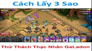 Cách Lấy 3 Sao Thử Thách Thạch Nhân Galadon |NMT Gaming
