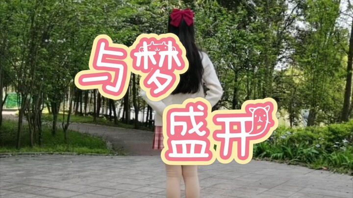 【夜樱】初投稿！！！穿jk制服跳与梦盛开💖