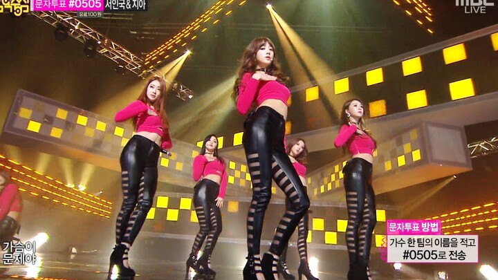 Nine Muses - Glue _ (131214 音乐中心) 女团现场歌舞台 音乐歌曲性感热舞蹈