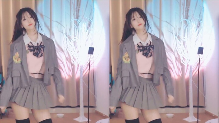 [Wang Manman] Seragam JK kuncir kuda tunggal gadis manis SHAKE IT 05-01-2023