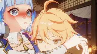 Linghua: Damn it, my brother just left, we will be discovered.