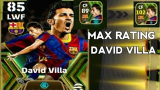 DAVID VILLA MAX RATING