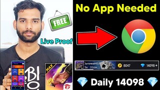 🔥💎 14098 Free Diamonds in Free Fire Trick. How to Get Free diamond in freefire max. Free Diamond App
