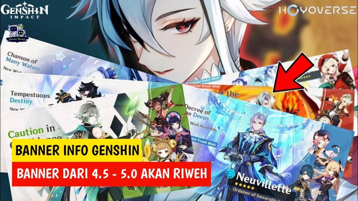 PERHATIAN PARA F2P!! UPDATE GILA GILAAN AKAN HADIR DI 4.5 - 5.0!? - GENSHIN IMPACT