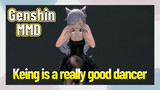 [Genshin  MMD  Keqing]  Keing is a really good dancer
