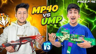 Mp40 Vs Ump Which Gun Is Best? Winner Gets Gold Chain 😍 1 Vs 1 - Garena Free fire