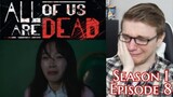 All Of Us Are Dead Season 1 Episode 8 - REACTION!!