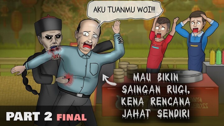 Vampir China Imlek'an 2 – Om2 Cindo Jahat kena kualat #HORORKOMEDI _ Kartun Hant
