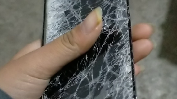 [doge] The consequence of spending money on games: my younger brother’s phone was smashed to pieces.