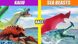 Kaiju vs Sea Beast Race | SPORE
