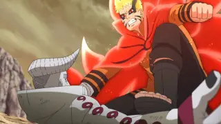Naruto usa o Modo Baryon contra Isshiki - Naruto VS Isshiki | Boruto: Naruto Next Generations