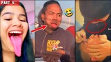 Mapa Sanaol ka Talaga sa Haba ng Dila ni ate 😅 PART 5 Pinoy Funny videos and Memes compilation
