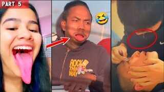 Mapa Sanaol ka Talaga sa Haba ng Dila ni ate 😅 PART 5 Pinoy Funny videos and Memes compilation