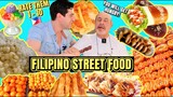 ARABS Trying FILIPINO Street Food For the First Time! 🇵🇭 (Isaw, Kwek Kwek, Lumpia Ubod etc.)