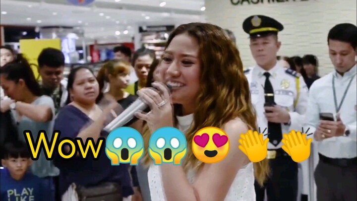 Idol Morissette kumanta sa mall. Ang Ganda tlga ng boses 👋👋😍😍❤️❤️