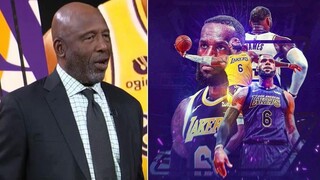 James Worthy: LeBron plays in a league of boys! They play no defense and they are just scare of him