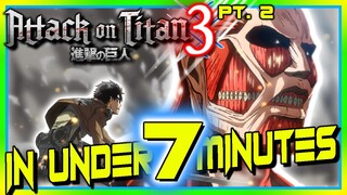 Attack on Titan Season 3 RECAP (Pt 2). What Happened in Attack on Titan Season 3?