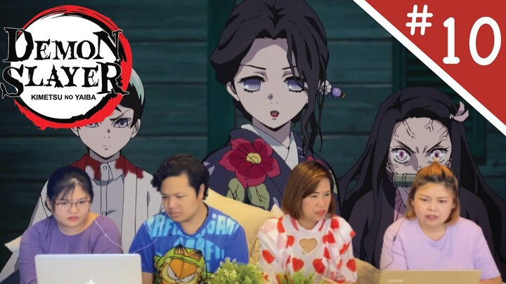 Review/Reaction! | Kimetsu no Yaiba (ดาบพิฆาตอสูร) EP. 10 | Thai Reaction