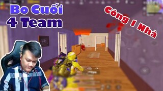 Bo Cuối Quá Căng Khi 4 Team Chiếm 1 Nhà " Bánh Mì Kẹp Thịt "  PUBG Mobile