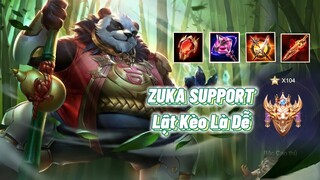 TOP 1 Zuka Hướng Dẫn Trang Bị Chuẩn Cho Zuka Khi Đi Support Cùng Game Đấu Lật Kèo Rank 104* Cực Gắt