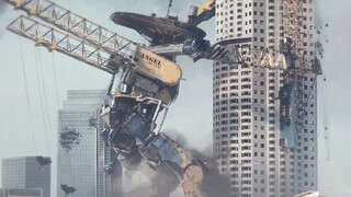 Một người đàn ông mở cửa sổ vào một buổi sáng và phát hiện một chiếc cần cẩu đã biến thành một con r