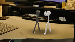 当火柴人来到现实（测试作品）