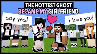 (HATE & LOVE) SADAKO AND HEROBRINE - MONSTER SCHOOL AND GHOST SCHOOL - MINECRAFT ANIMATION