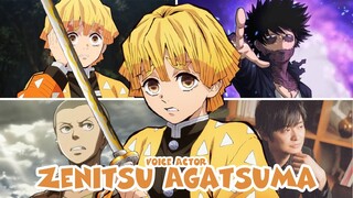 Zenitsu Agatsuma - Same Anime Characters Voice Actor with Zenitsu Kimetsu no Yaiba