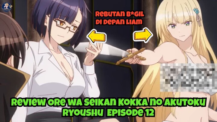 Waduh! Rebutan B*gil di Depan Liam, Ini Review Ore wa Seikan Kokka no Akutoku Ryoushu || Episode 12
